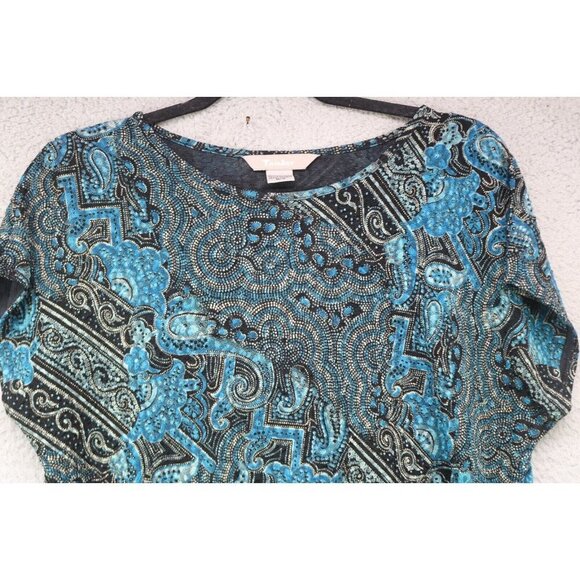 Tanjay Liquid Knit Maxi Skirt Set-Size Medium-Vintage-90's-Y2K - Picture 3 of 12